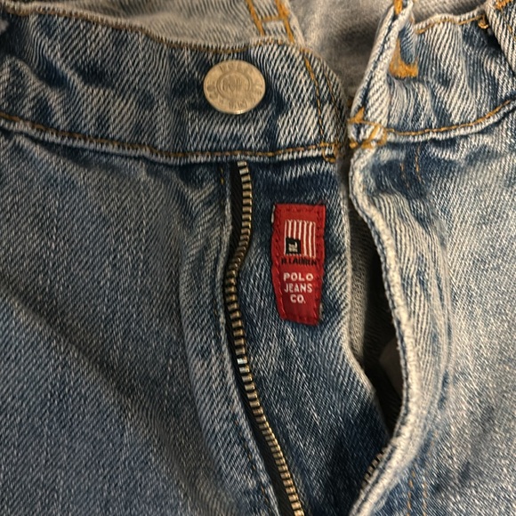 Ralph Lauren distressed, bootcut jeans. 10p - Picture 4 of 6
